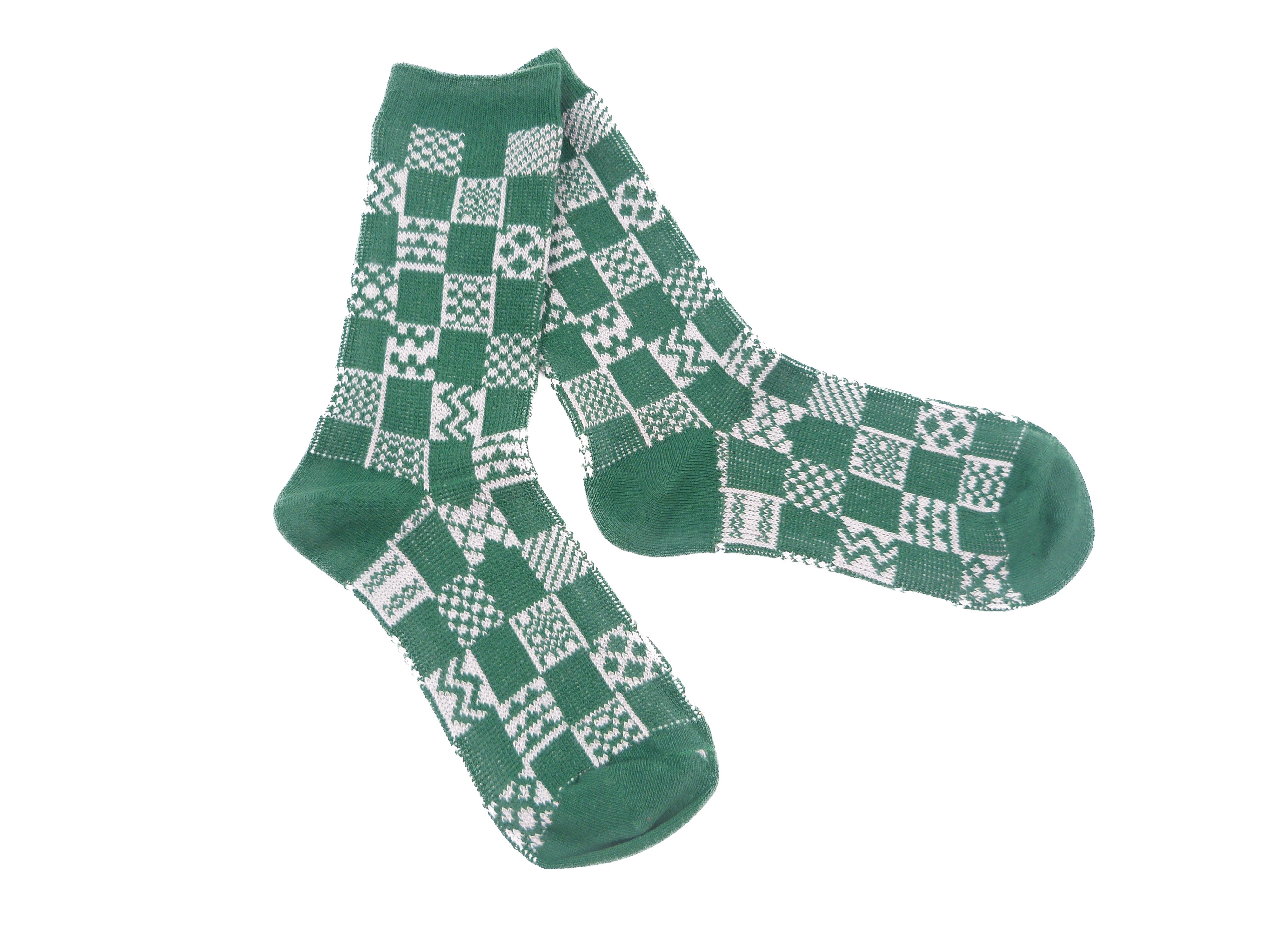 Checkered Tartan Printed Socks – Claudia & Jason