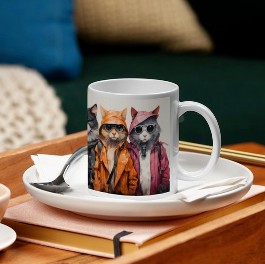 Cute Cat Coffee Tea Mug
