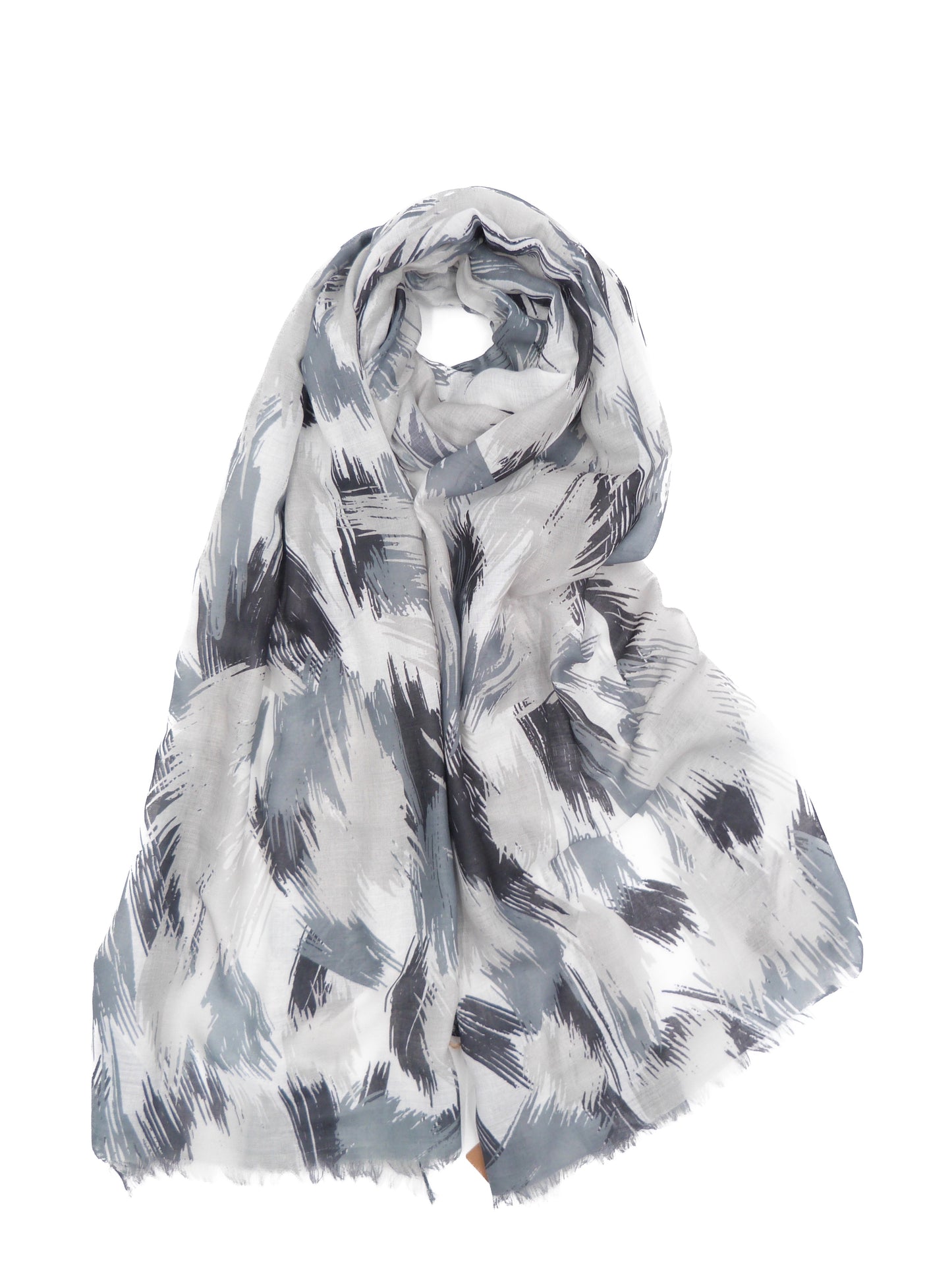 Art Brush  Print Scarf Come With Gift Box