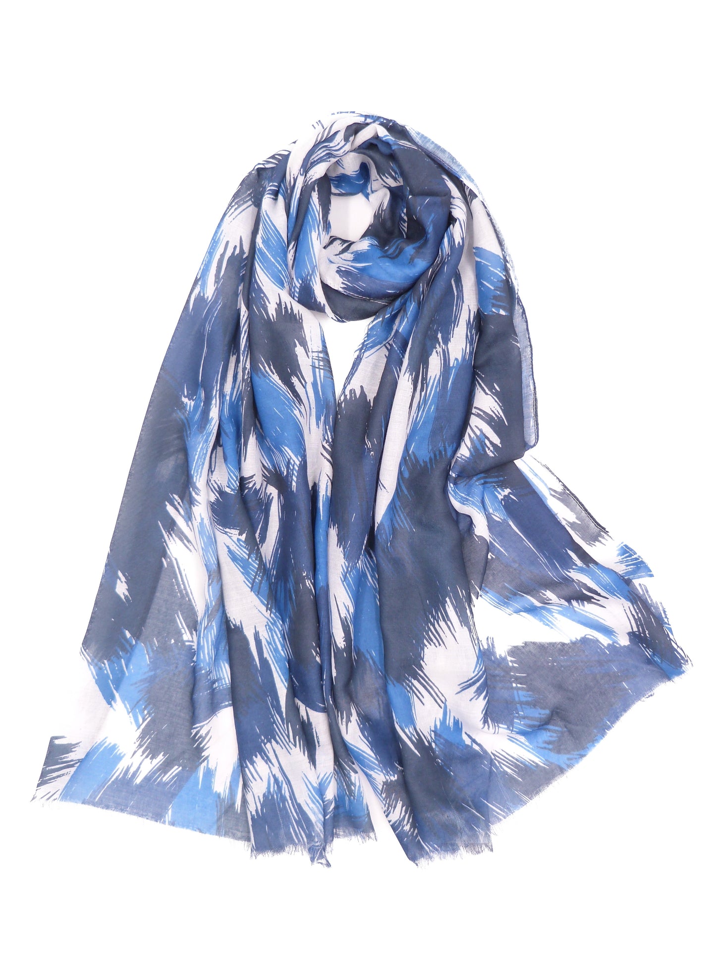 Art Brush  Print Scarf Come With Gift Box