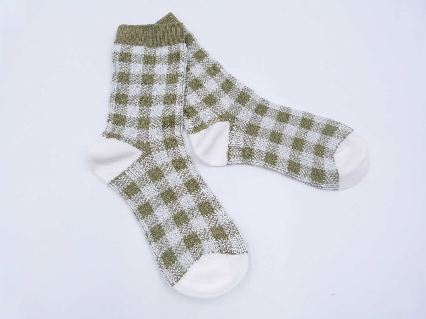 Checkered Tartan Diamond Printed Socks