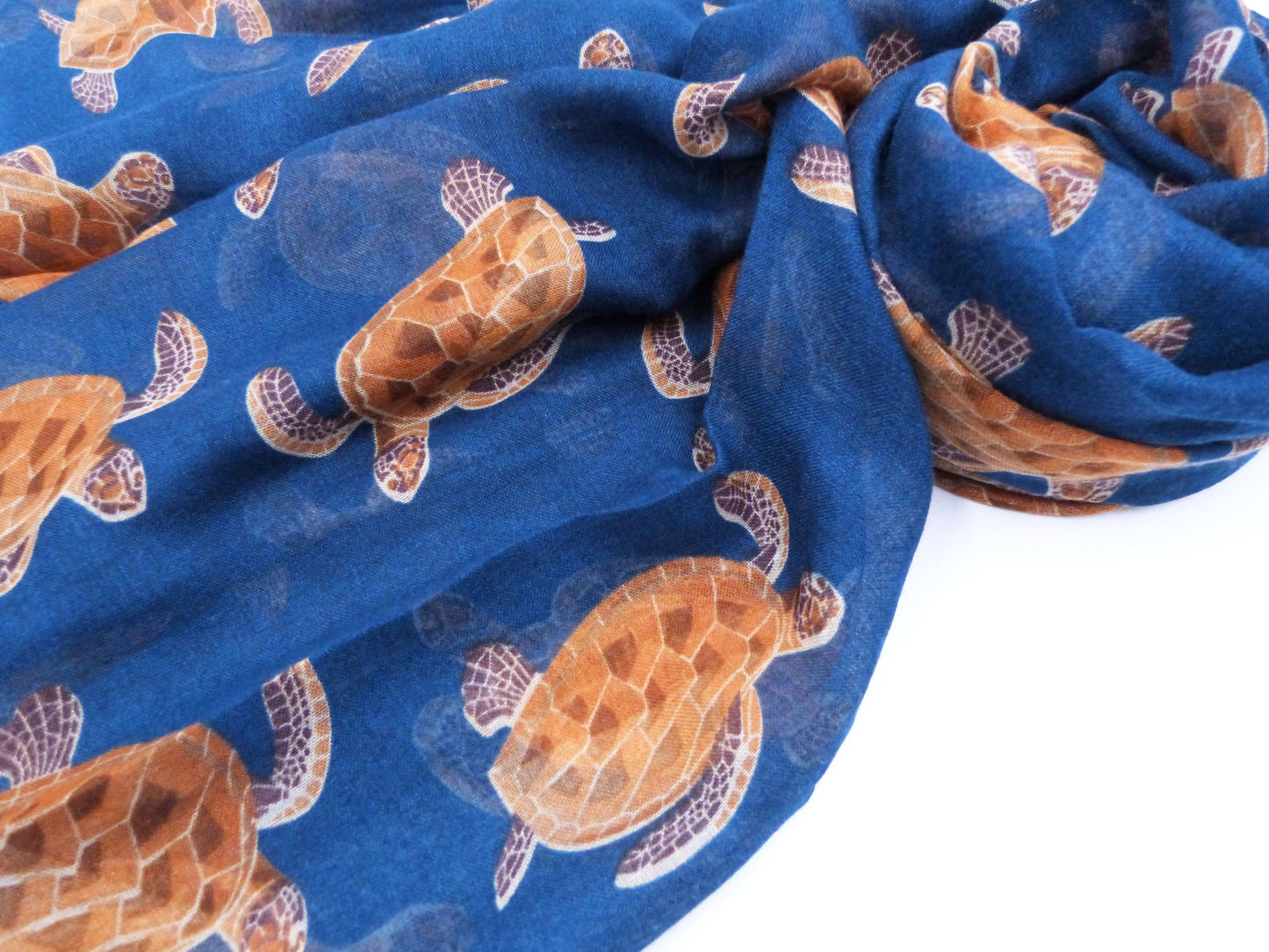 Turtle Print High Quality Fashion Scarf