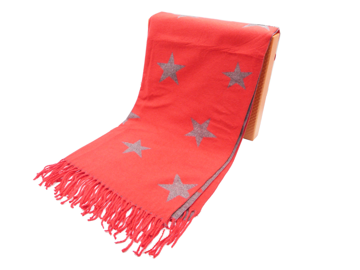 Unisex Star Printed Pashmina Wrap Winter Blanket Scarf