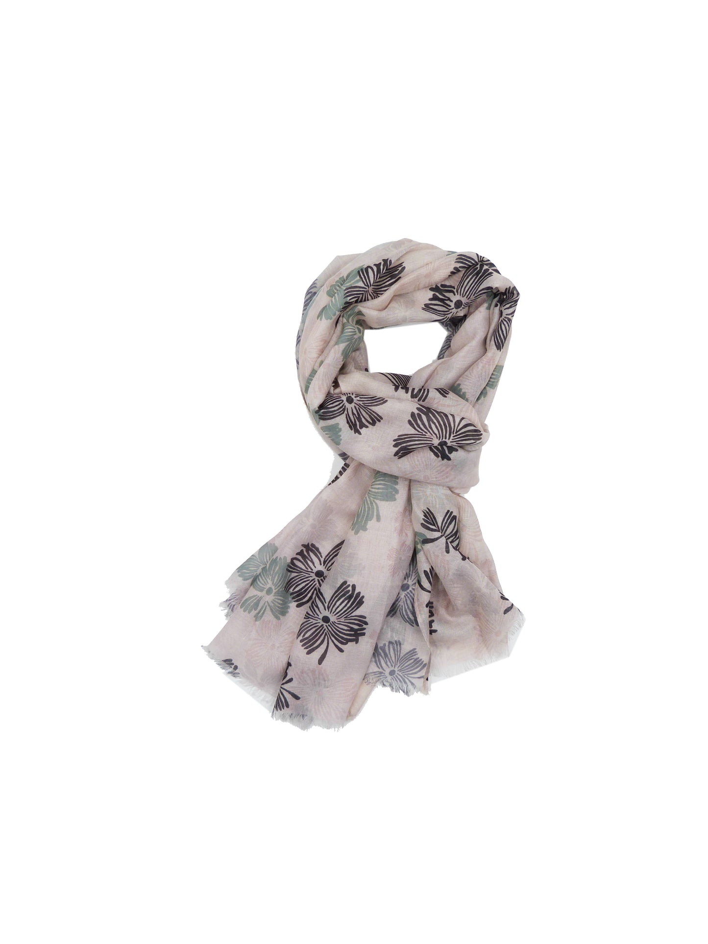 Flower Patterned High Quality Fashion Scarf